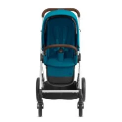 Cybex Talos S Lux Stroller 33 Cybex Talos S Lux Stroller -Megababies USA 520004525 2 CYBEX TalosSLux SLV RiverBlue LuxuriousSeat