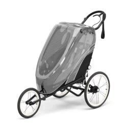 Cybex Zeno Multisport Trailer 29 Cybex Zeno Multisport Trailer -Megababies USA 521000287 15 CYBEX ZENO Black AllBlack RainCover