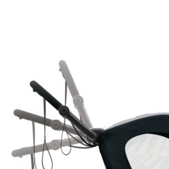 Cybex Zeno Multisport Trailer 35 Cybex Zeno Multisport Trailer -Megababies USA 521000287 7 CYBEX ZENO Black AllBlack AdjustableHandlebar