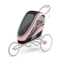 Cybex Zeno Multisport Trailer Seat Pack -Megababies USA 521000379 1 CYBEX ZENO SeatPack SilverPink Hero