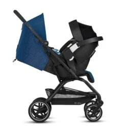 Cybex Gold Eezy S+ 2 Stroller 24 Cybex Gold Eezy S+ 2 Stroller -Megababies USA 521000475 2 CYBEX EezyS 2 NavyBlue TravelSystem