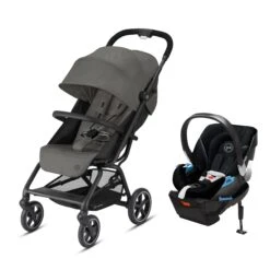 Cybex Eezy S+ 2 / Aton 2 Travel System -Megababies USA 521001501 1 CYBEX EezyS 2 Aton2 TravelSystem SohoGrey
