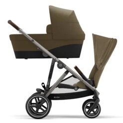 Cybex Gold Gazelle S Complete Stroller + S Cot -Megababies USA 521001549 2 CYBEX GazelleS CompleteStroller ClassicBeige