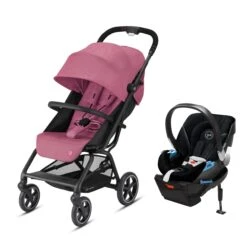 Cybex Eezy S+ 2 / Aton 2 Travel System -Megababies USA 521001637 1 CYBEX EezyS 2 Aton2 TravelSystem MagnoliaPink