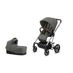 Cybex Gold Balios S Lux Complete Stroller + Cot S -Megababies USA 521003411 1 CYBEX BaliosSLux CompleteStroller SohoGrey
