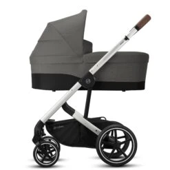 Cybex Gold Balios S Lux Complete Stroller + Cot S -Megababies USA 521003411 2 CYBEX BaliosSLux CompleteStroller SohoGrey
