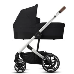 Cybex Gold Balios S Lux Complete Stroller + Cot S -Megababies USA 521003413 2 CYBEX BaliosSLux CompleteStroller DeepBlack