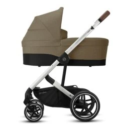 Cybex Gold Balios S Lux Complete Stroller + Cot S -Megababies USA 521003415 2 CYBEX BaliosSLux CompleteStroller ClassicBeige