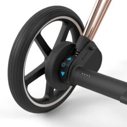 Cybex E-Priam 2 Complete Stroller -Megababies USA 521003947 6 CYBEX ePRIAM Frame RoseGold PowerSwitch