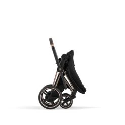 Cybex E-Priam 2 Complete Stroller -Megababies USA 521003947 7 CYBEX ePRIAM Frame RoseGold StandingFold
