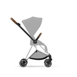 Cybex Platinum Mios 3 Frame -Megababies USA 521003989 3 CYBEX MIOS Frame ChromeBrown GreyedOutSide