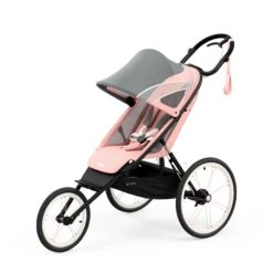 Cybex Sport Avi Jogging Stroller -Megababies USA 521004385 1 CYBEX AVI BlackPink SilverPink Hero