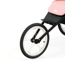 Cybex Sport Avi Jogging Stroller - Customize Your Own 36 Cybex Sport Avi Jogging Stroller - Customize Your Own -Megababies USA 521004385 3 CYBEX AVI BlackPink SilverPink FrontWheel d9b52d5f f714 4f3e 9e1f a5c33a0f9bd5