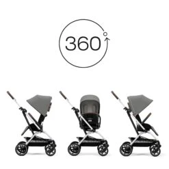 Cybex Gold Eezy S Twist +2 V2 Stroller -Megababies USA 522001723 3
