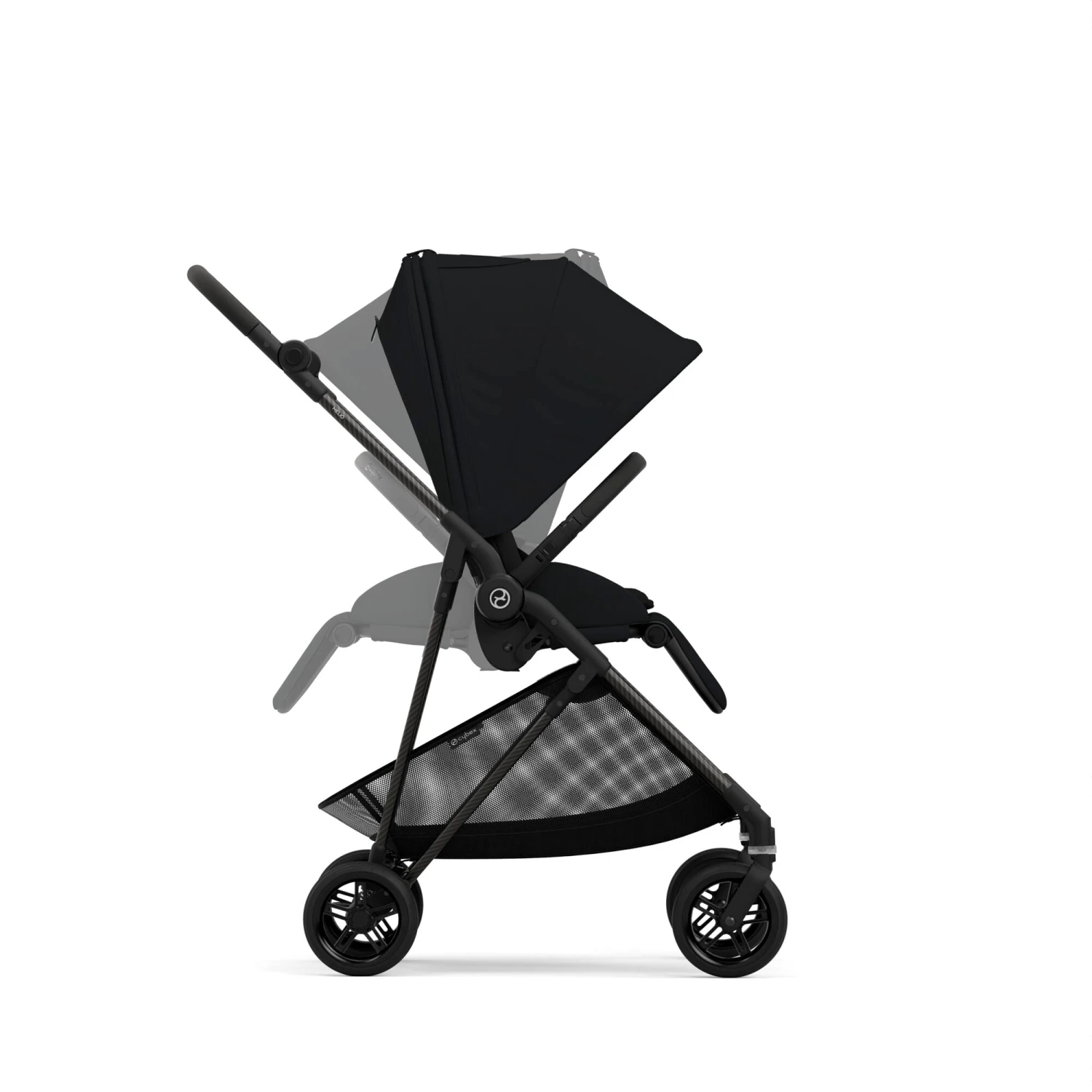 Cybex Melio Carbon 3 Stroller With Aton G SensorSafe Travel System 16 Cybex Melio Carbon 3 Stroller With Aton G SensorSafe Travel System - Image 16