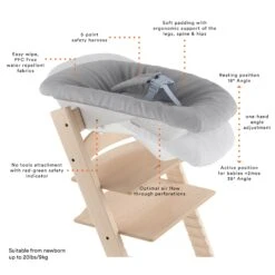 Stokke Tripp Trapp Newborn Set 17 Stokke Tripp Trapp Newborn Set -Megababies USA 526301 White 4