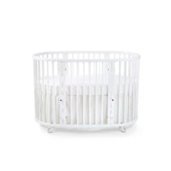 Stokke Sleepi Bed Skirt - Petit Pehr Collection -Megababies USA 528601StokkeSleepiBedSkirtNaturalimage1