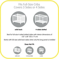 BreathableBaby Classic Mesh Liner For Full-Size Cribs (Covers 3 Or 4 Sides) 13 BreathableBaby Classic Mesh Liner For Full-Size Cribs (Covers 3 Or 4 Sides) -Megababies USA 5 Liners Fit 4sided solidback 720x 318ff887 fec0 414e 97ae 58c5e76d99ac