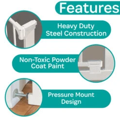 KidCo Gateway Pressure Plus Baby Gate 12 KidCo Gateway Pressure Plus Baby Gate -Megababies USA 5f923ea4566906599dbf9c66455f7688d30e5aba96e53fb97d4ce71e49875d9e