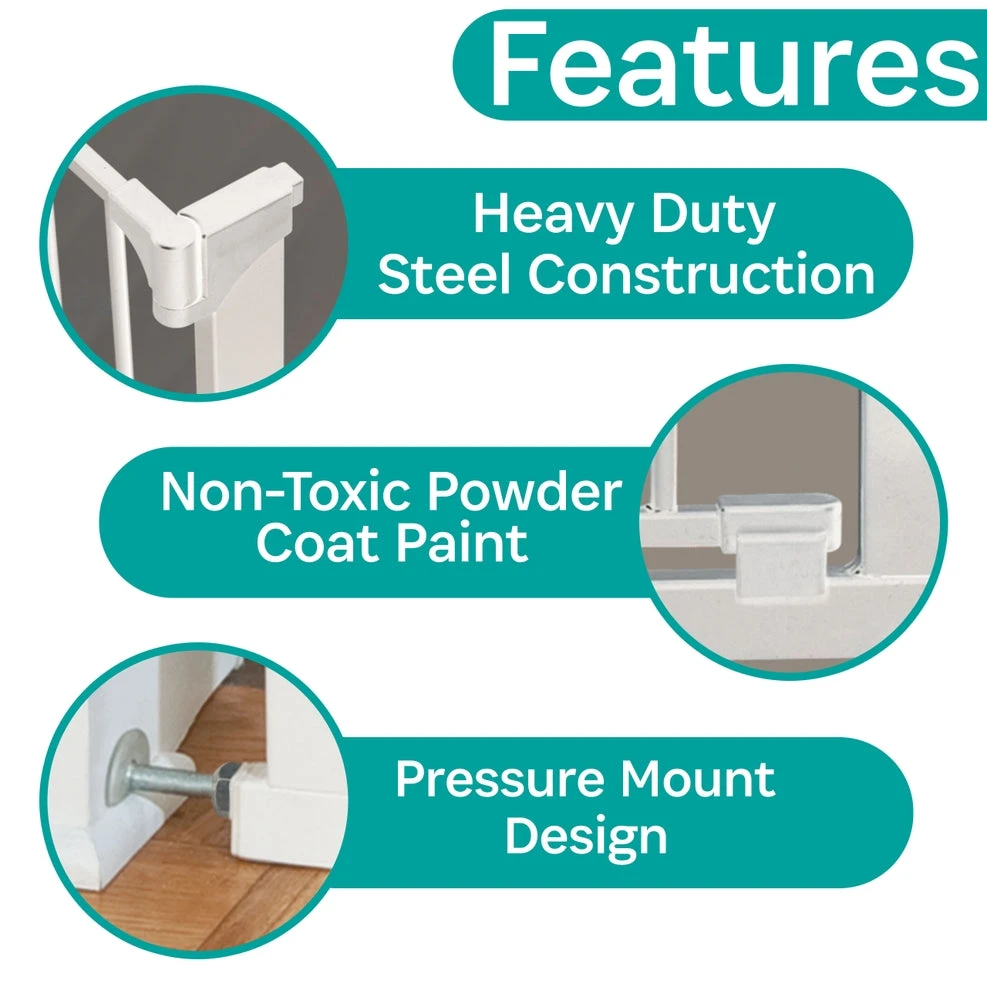 KidCo Gateway Pressure Plus Baby Gate 4 KidCo Gateway Pressure Plus Baby Gate - Image 4