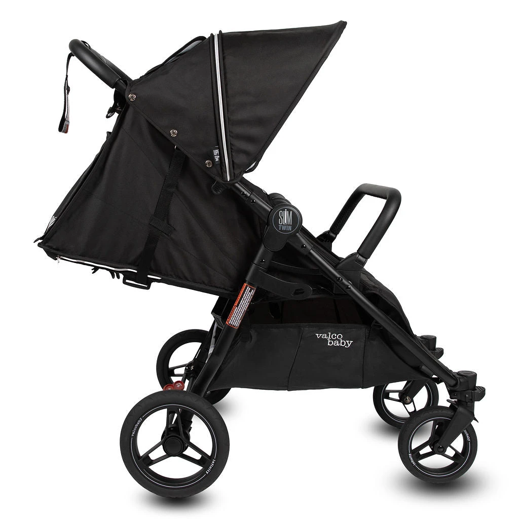 Valco Baby Slim Twin Double Stroller With Bumper Bar - Sport Edition 8 Valco Baby Slim Twin Double Stroller With Bumper Bar - Sport Edition - Image 8