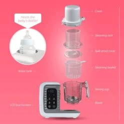 Children Of Design 8 In 1 Smart Baby Food Maker & Processor -Megababies USA 61IL1zwKkTL. AC SX679