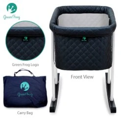 Green Frog Bassinet: Lily Pod Portable Baby Bassinet -Megababies USA 61enazFW9vL. SL1000