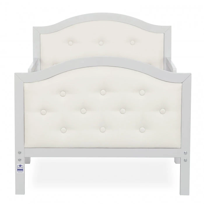 Dream On Me Zinnia Faux Leather Fabric Toddler Bed 5 Dream On Me Zinnia Faux Leather Fabric Toddler Bed - Image 5