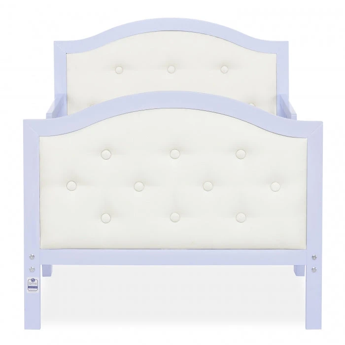 Dream On Me Zinnia Faux Leather Fabric Toddler Bed 7 Dream On Me Zinnia Faux Leather Fabric Toddler Bed - Image 7