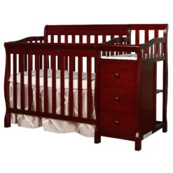 Dream On Me Jayden 4-in-1 Mini Convertible Crib And Changer -Megababies USA 629 C Crib Silo
