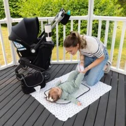 Evenflo Shyft DualRide Babe On The Run Essentials Bag -Megababies USA 6451004 DualRide Lifestyle Babe On The Run Essentials Bag 1