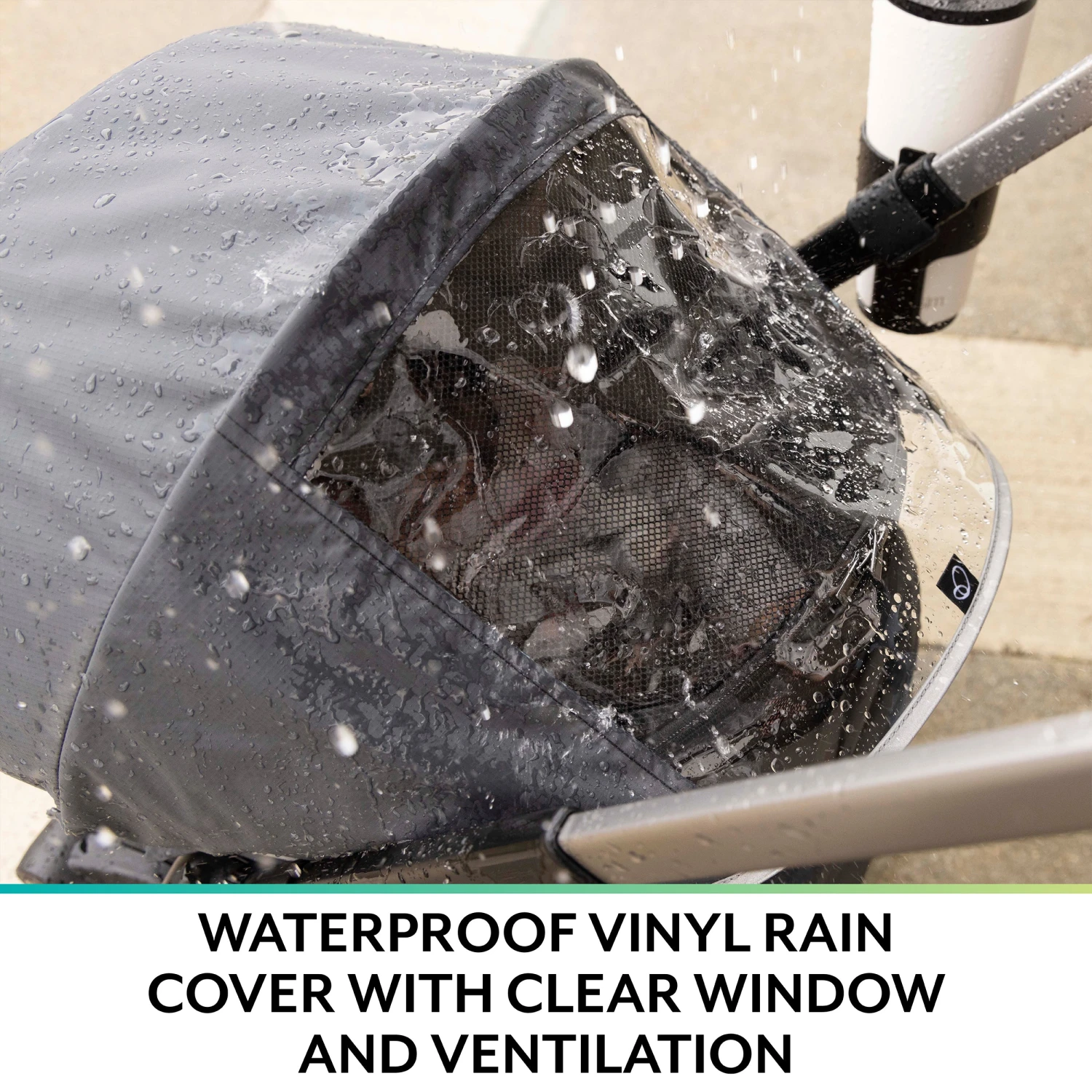 Evenflo Shyft DualRide 3-in-1 All-Weather Cover 2 Evenflo Shyft DualRide 3-in-1 All-Weather Cover - Image 2