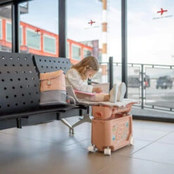 Stokke JetKids BedBox 30 Stokke JetKids BedBox -Megababies USA 659701 Coral 11