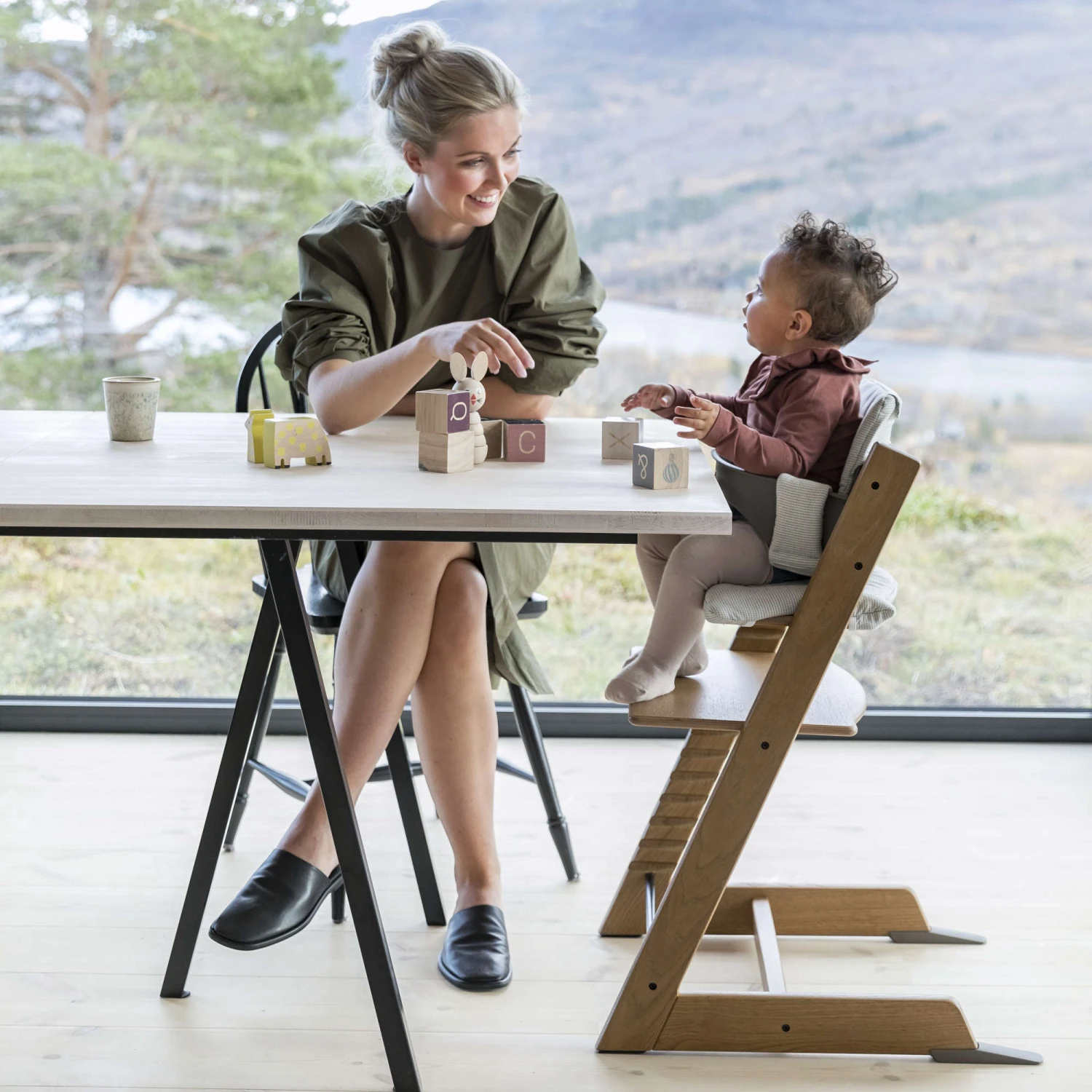 Stokke Tripp Trapp High Chair² Oak 3 Stokke Tripp Trapp High Chair² Oak - Image 3