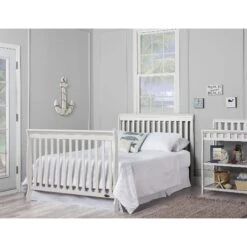 Dream On Me Ashton 5 In 1 Convertible Crib -Megababies USA 660 W HeadFoot RoomScene2
