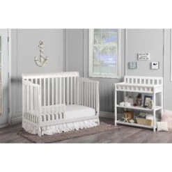 Dream On Me Ashton 5 In 1 Convertible Crib -Megababies USA 660 W Toddler RoomScene2