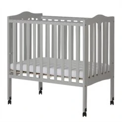 Dream On Me 2 In 1 Lightweight Folding Portable Crib
