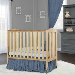 Dream On Me (Curved) 2 In 1 Folding Portable Crib + Free 3" Mattress -Megababies USA 682B N RmScene 700x700 1