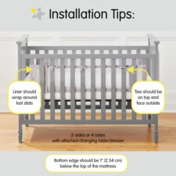 BreathableBaby Mesh Liner For Full-Size Cribs (Covers 2 Sides) -Megababies USA 6 Solidendinstallationtips 720x b1fb25f3 4f54 4ed4 b838 d2b758c26bf3