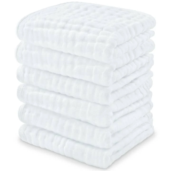 Comfy Cubs Muslin Cotton Baby Washcloths 1 Comfy Cubs Muslin Cotton Baby Washcloths