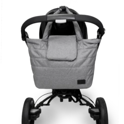 7 AM Voyage Capri Diaper Tote -Megababies USA 7AM VOYAGE CAPRI HEATHERGREY MAIN 2