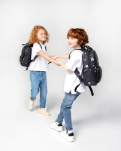 7 AM MIDI Backpack -Megababies USA 7AM VOYAGE MINI CLASSIC BACKPACK PRINT BLACK STARS 5