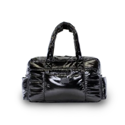 7 AM Enfant Soho Diaper Bag -Megababies USA 7AM VOYAGE SOHO SATCHEL BLACKPOLAR 1