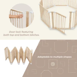 Comfy Cubs Playpen Gate For Toddler And Babies -Megababies USA 7 PP Door info new D 2000X2000 418405f0 b938 4cf9 9146 3c1769fca0be