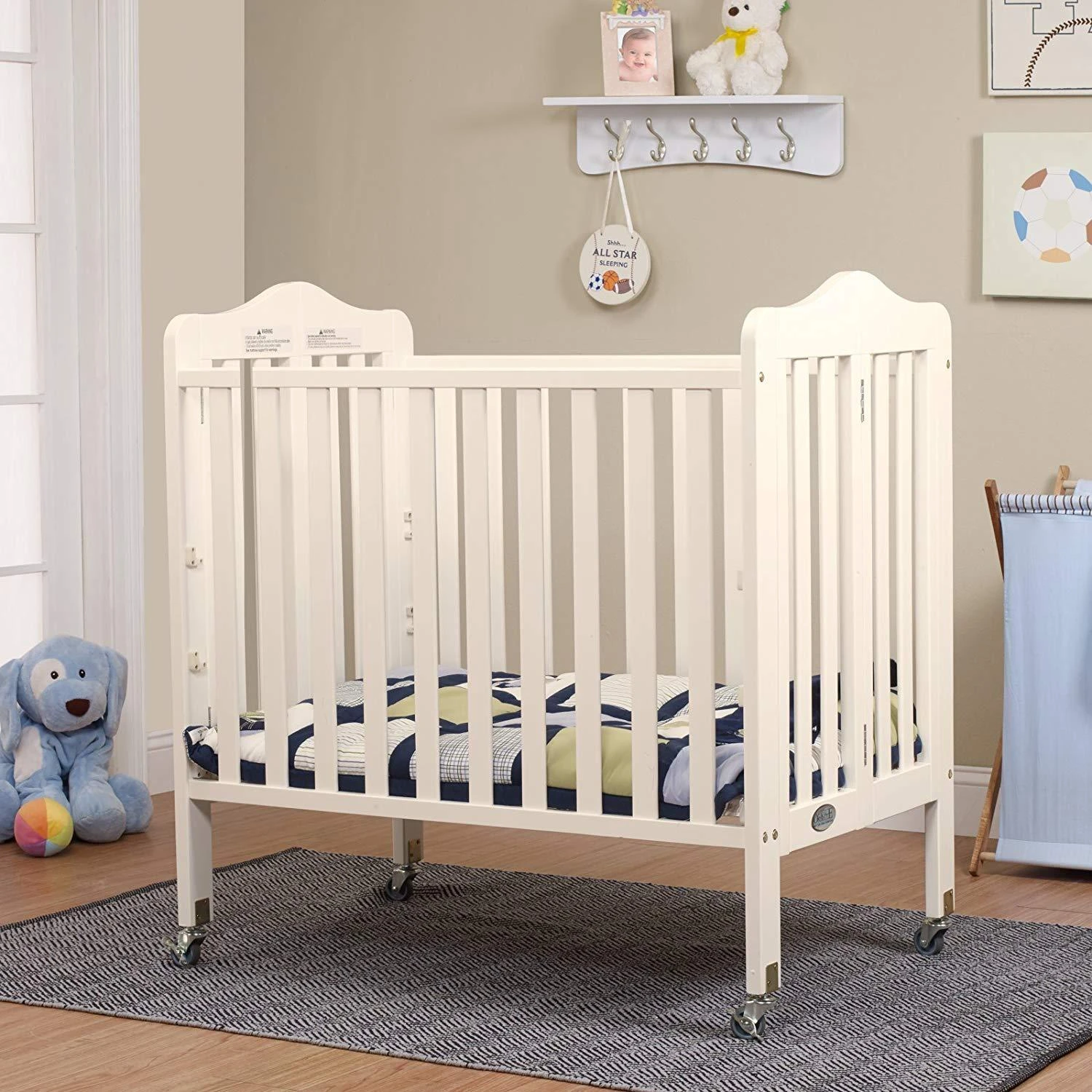 Orbelle Noa (Curved) Mini Portable Crib + Free 3" Mattress 11 Orbelle Noa (Curved) Mini Portable Crib + Free 3" Mattress - Image 11