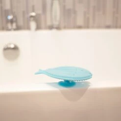 Innobaby Bathin' SMART Silicone Mini Fish Scrub With Suction Cup -Megababies USA 850000663114 4
