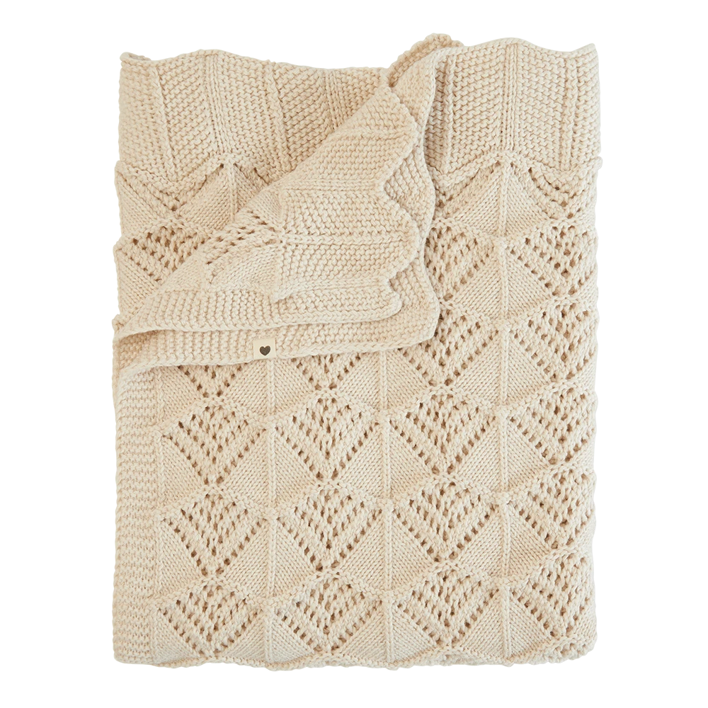 BIBS Knitted Blanket Wavy 4 BIBS Knitted Blanket Wavy - Image 4