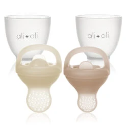 Ali+Oli Silicone Food & Fruit Feeder 2-Pack