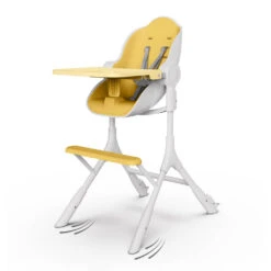 Oribel Cocoon Z 3-Stage High Chair -Megababies USA AngledCocoonZHighChair LoungerinYellow 1000x c1681252 91e1 4c8a 8d60 a23b3c4edc7d