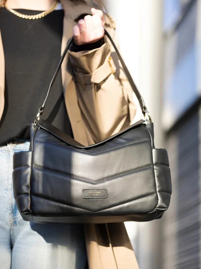 Storksak Aria Leather Compact Changing Bag 8 Storksak Aria Leather Compact Changing Bag - Image 8